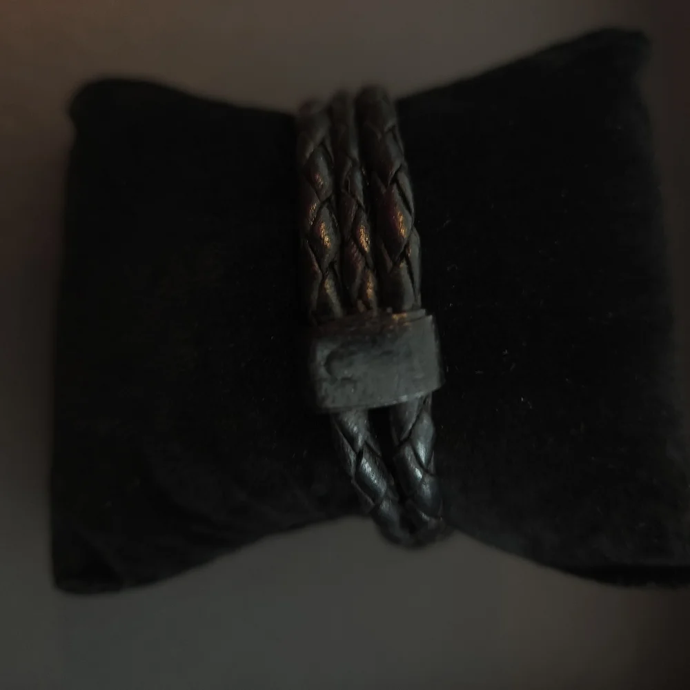 African Braided Leather Bracelet